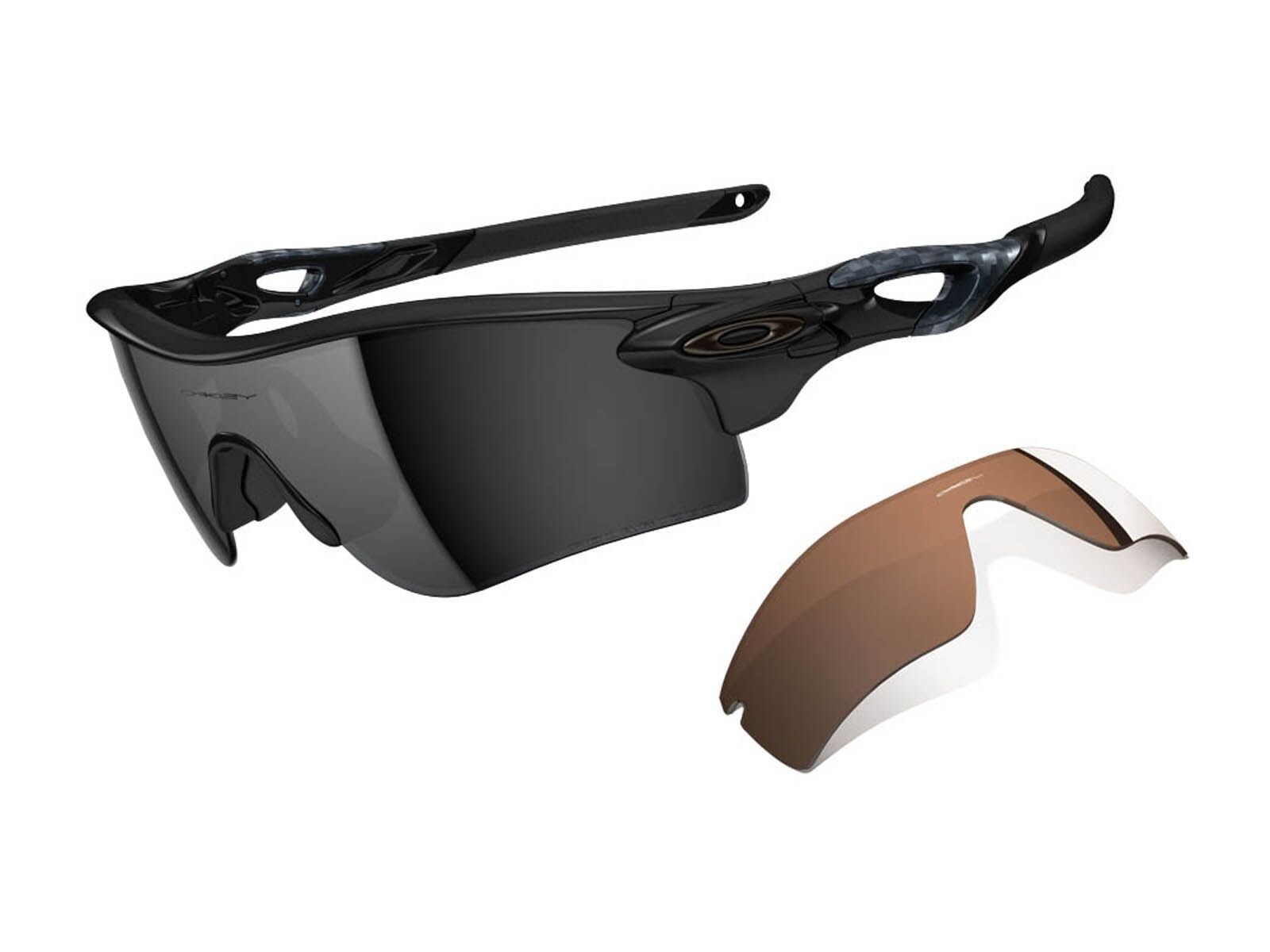 Oakley Radarlock Path, Polished Black/Black Iridium Polarized & VR28 Black Iridium - Bild 1