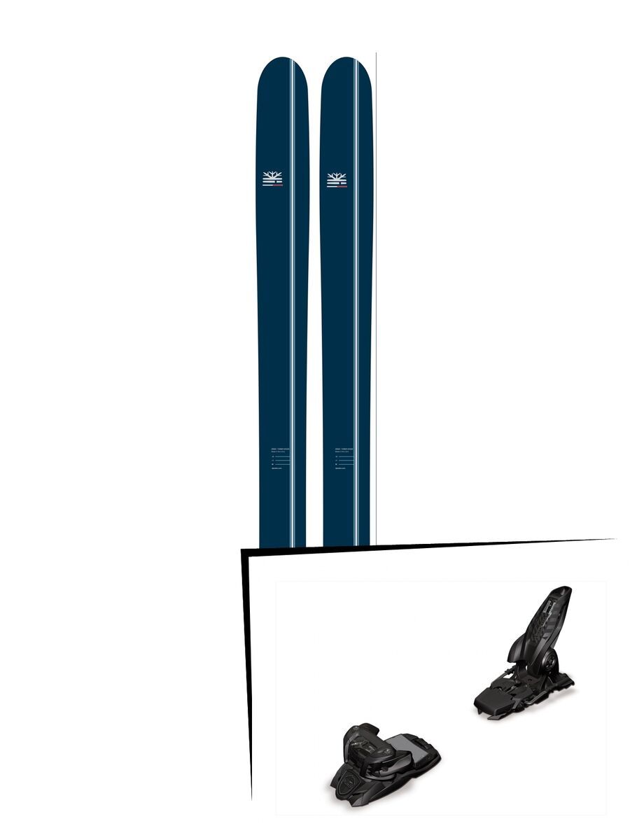 DPS Skis Set: Lotus 124 Powderworks Special Edition 2016 + Marker Jester 16 - Bild 1