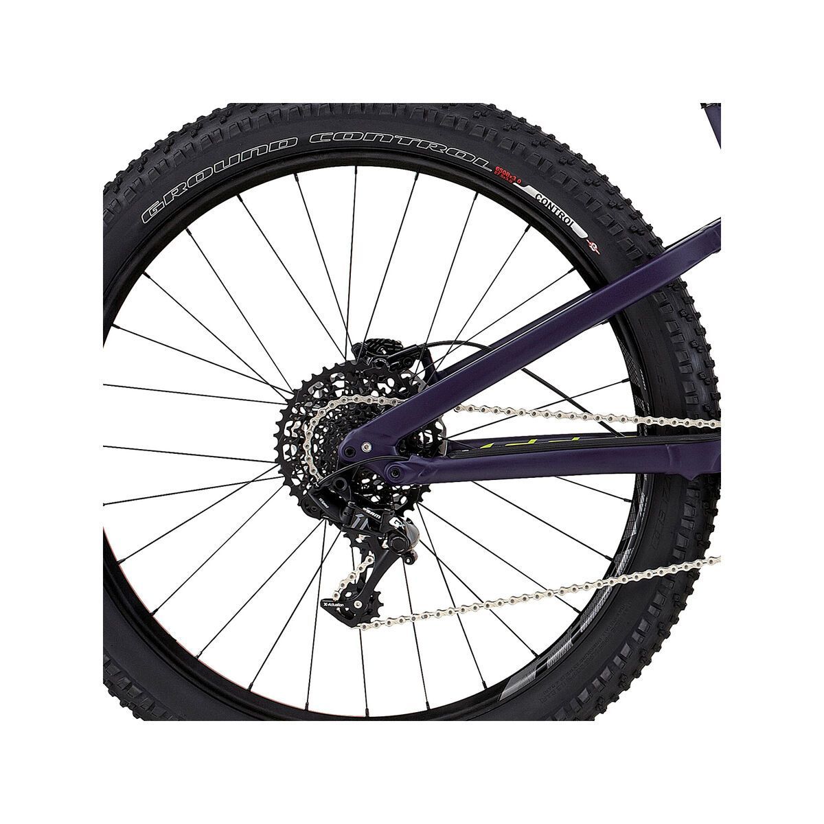 Specialized Rhyme Comp Carbon 6Fattie, satin deep indigo/hyper green/cool grey - Bild 4