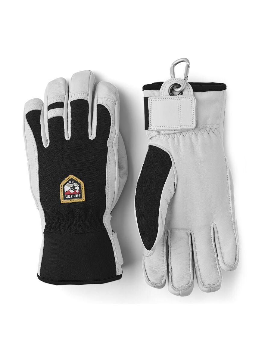 Hestra Army Leather Patrol 5 Finger, black - Bild 1