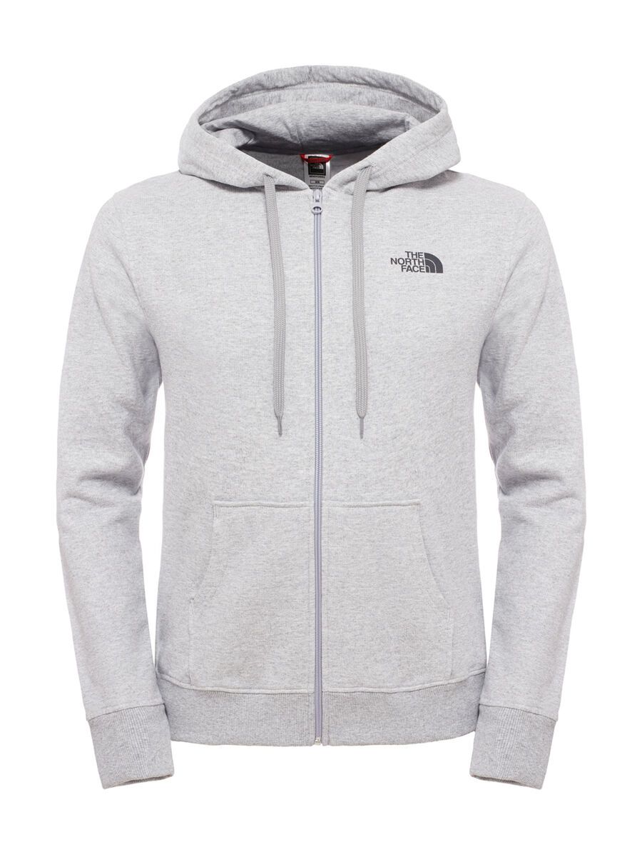 The North Face Mens Open Gate Full Zip Hoodie, heather grey/asphalt grey - Bild 1