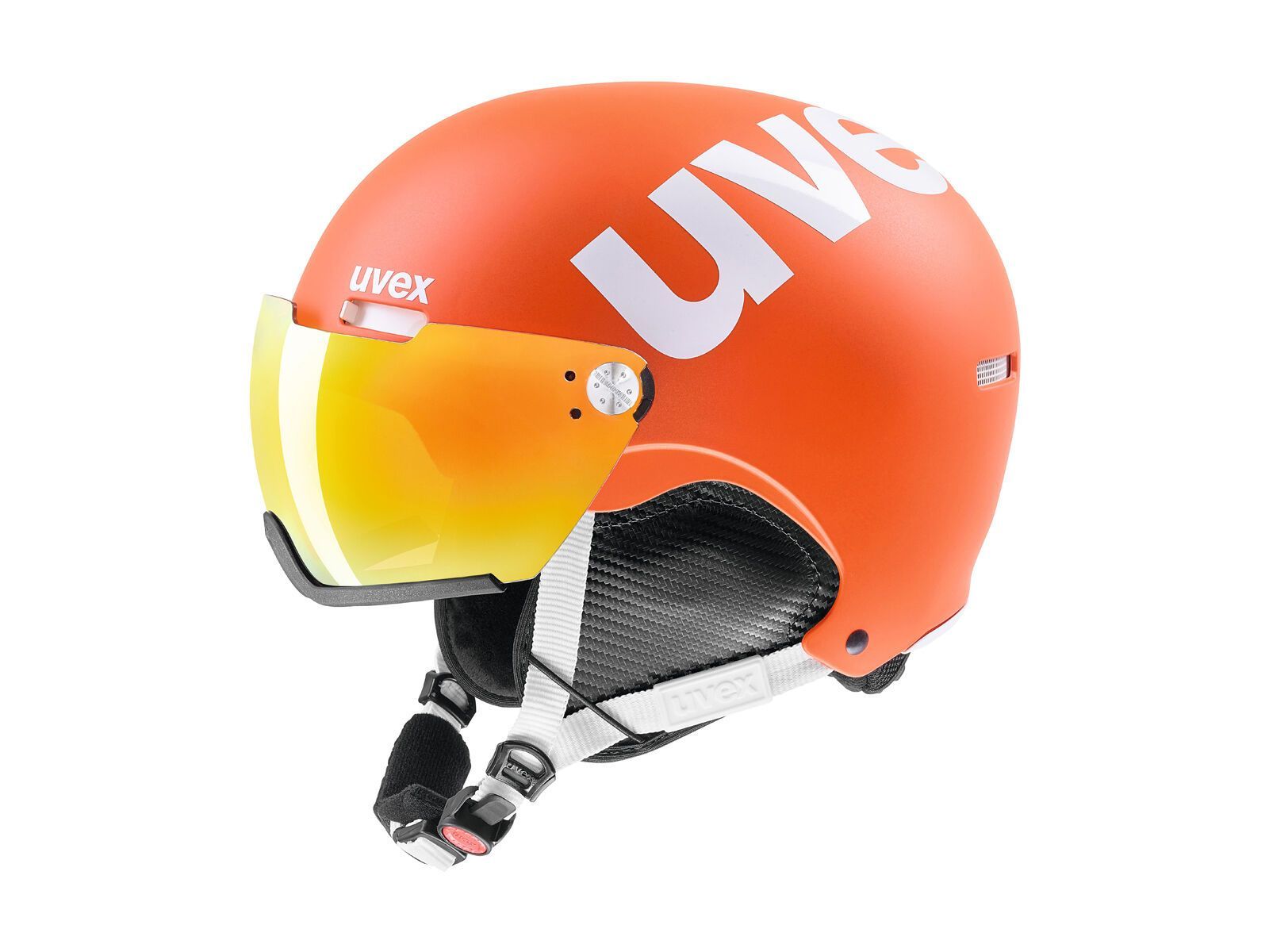 uvex hlmt 500 visor, orange mat - Bild 1