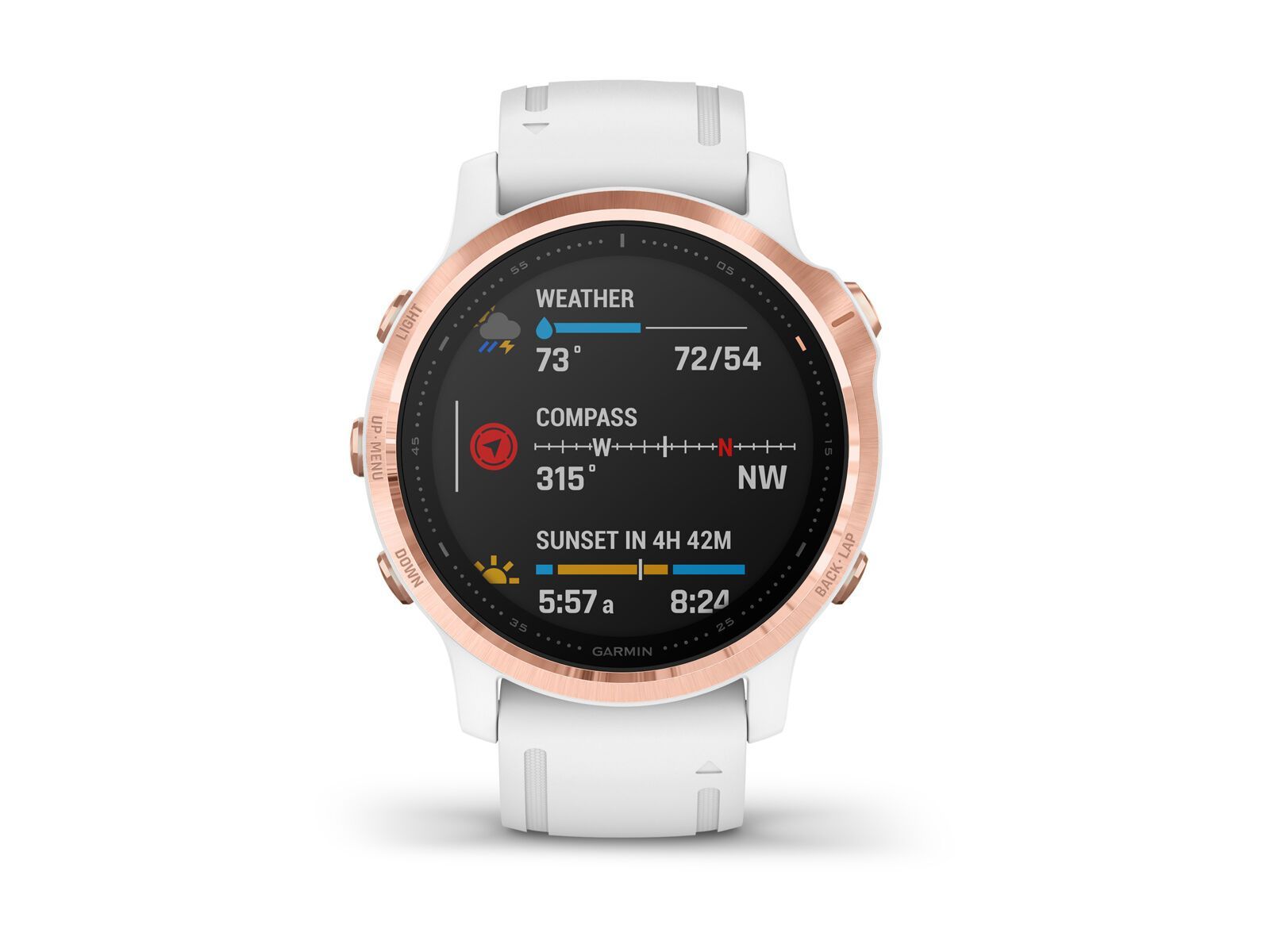 Garmin fenix 6S Pro, weiß/rosegold - Bild 7