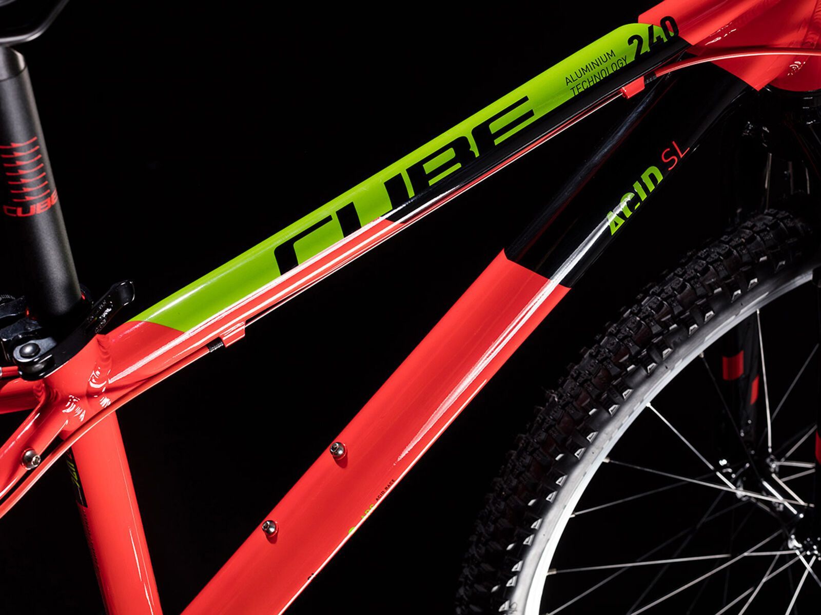 Cube Acid 240 SL, red´n´green´n´black - Bild 4