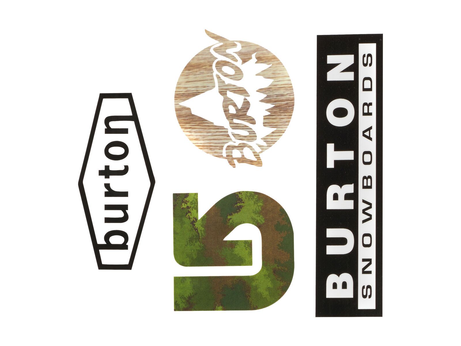 Burton Throwback Sticker - Bild 1