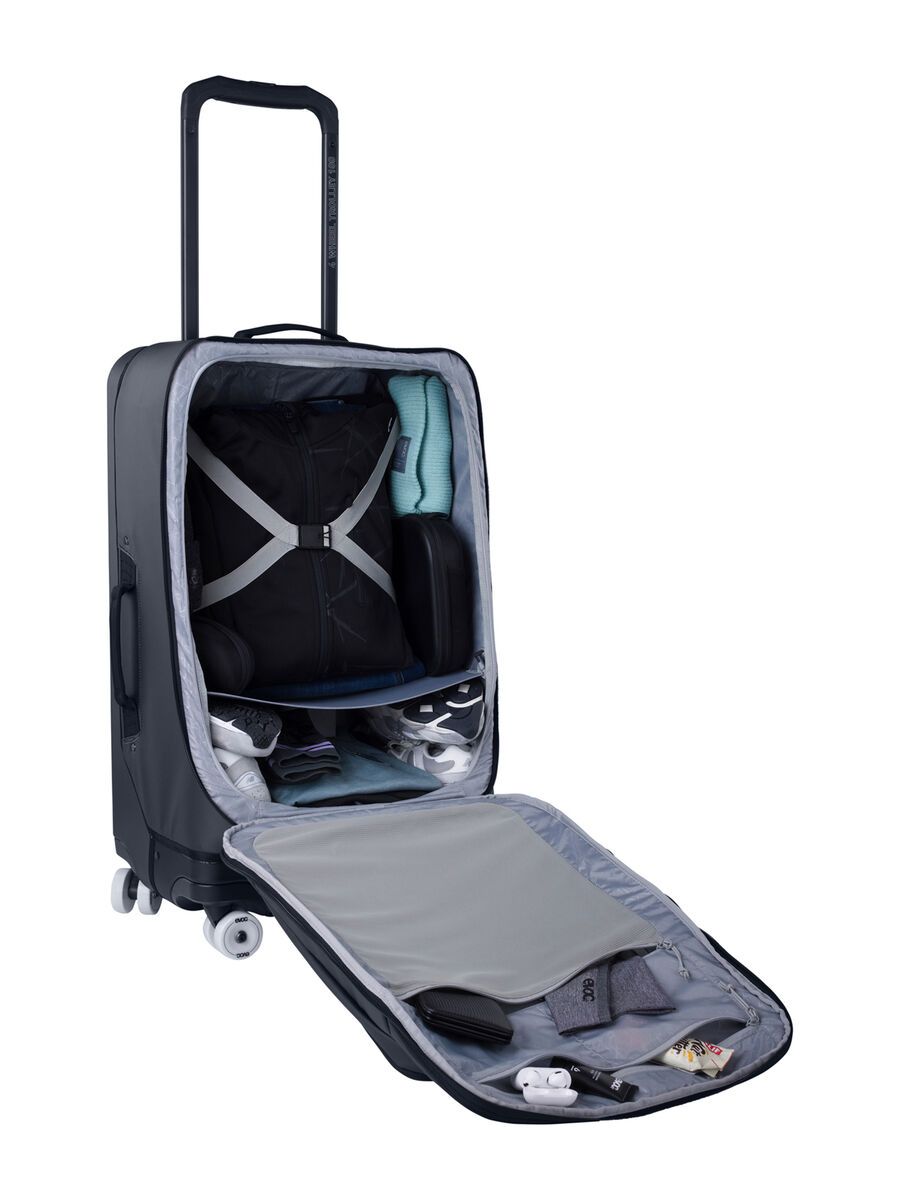 Evoc 4-Wheel Trolley 100, carbon grey/black - Bild 6