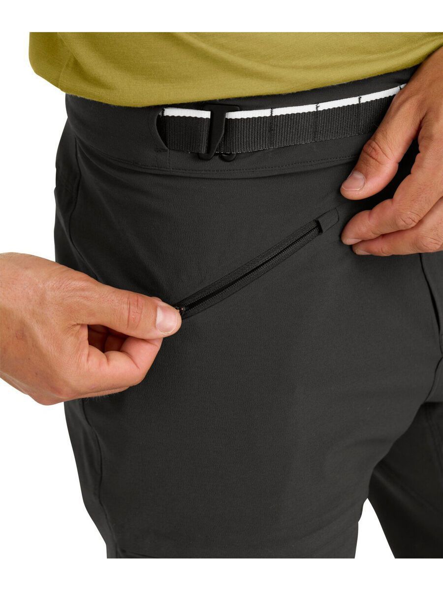 Ortovox Merino Shield Light Brenta Shorts M, black raven - Bild 6