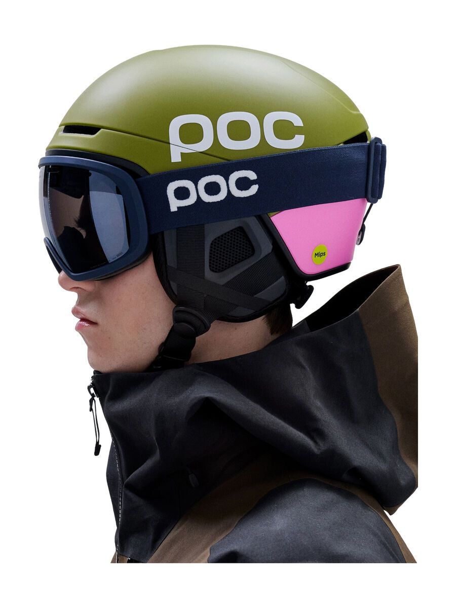 POC Fovea, Clarity Uni. Partly Sunny Navy Blue / apatite navy - Bild 7