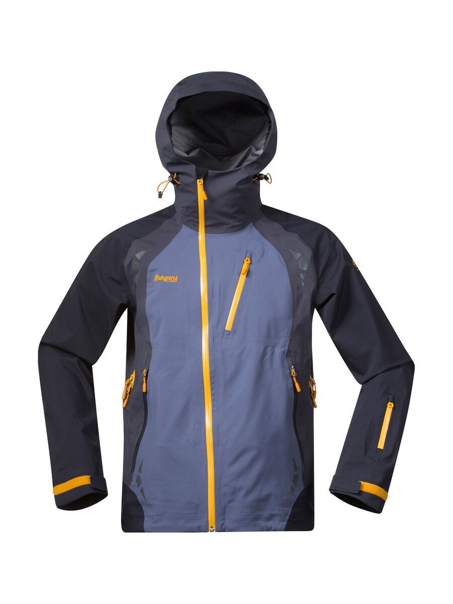 Bergans Isogaisa Jacket, dustyblue/midnightblue/desert sun - Bild 1