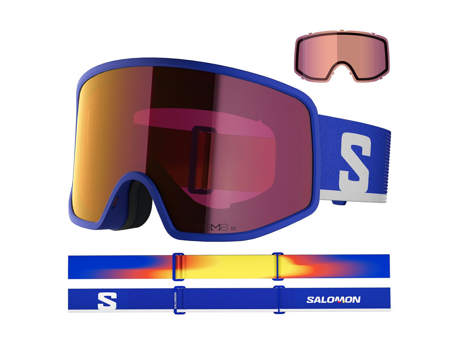 Salomon Sentry Pro + WS, Sigma Poppy Red / race blue - Bild 5