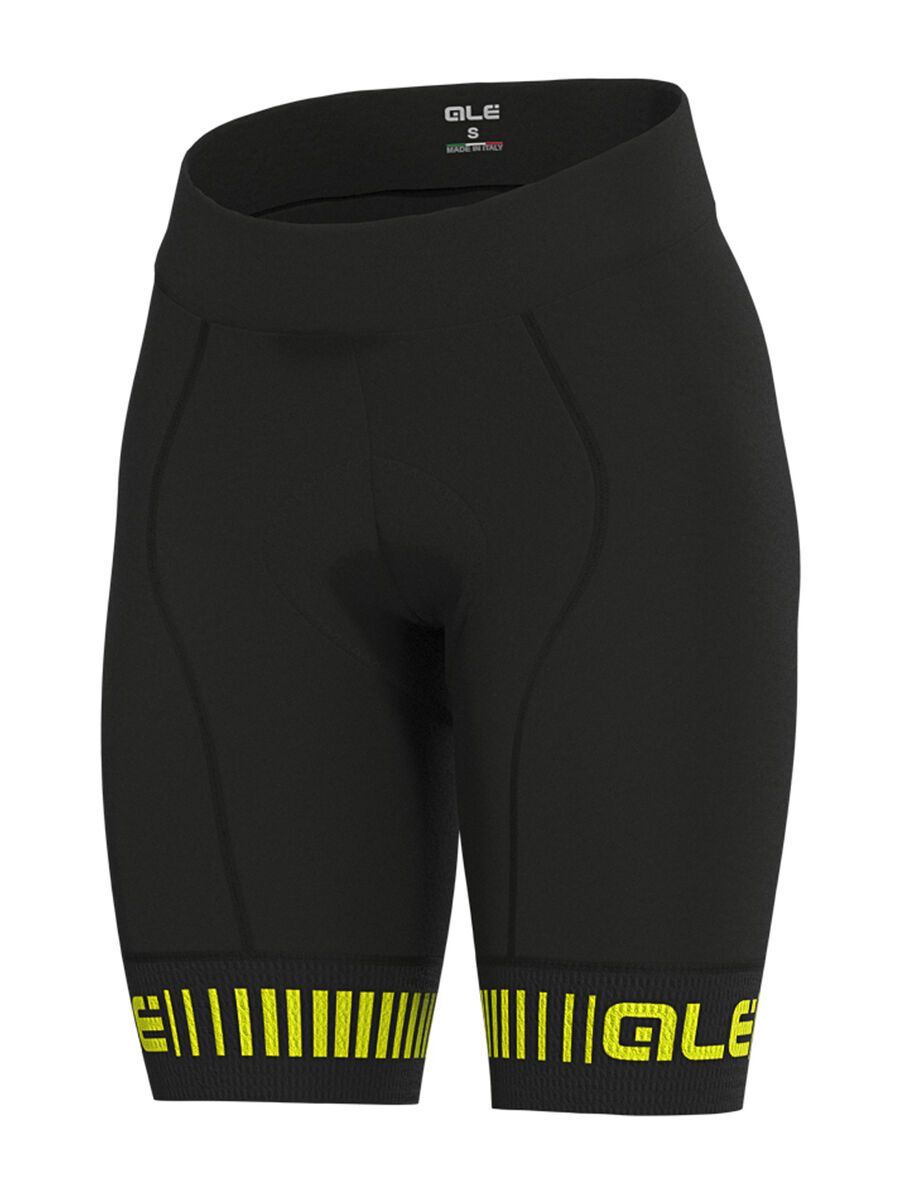 Ale Strada Lady Shorts, black-fluo yellow - Bild 1
