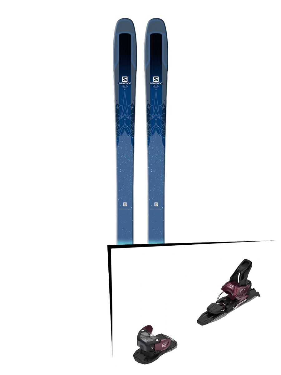 Set: Salomon QST Lux 92 2018 + Salomon Warden MNC 11 fig - Bild 1