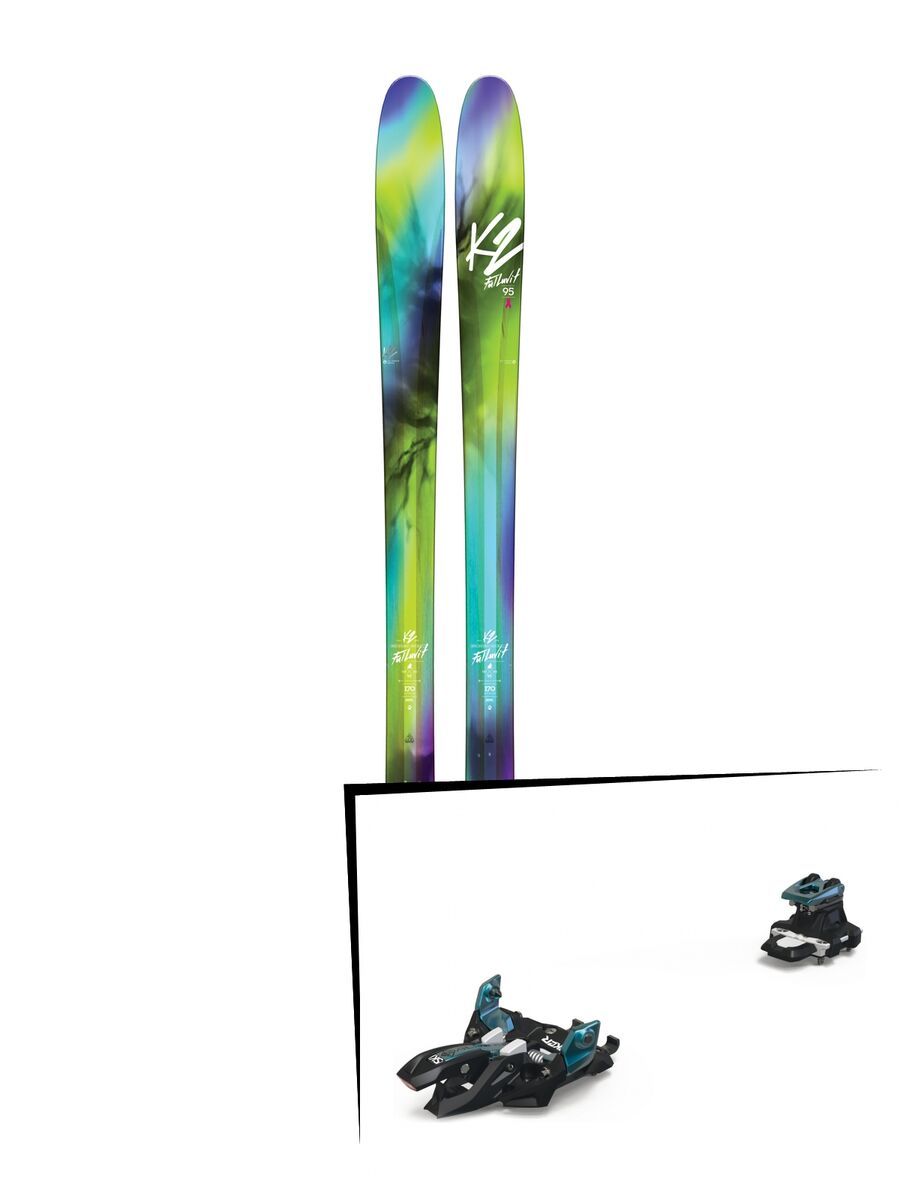 Set: K2 SKI FulLUVit 95 2017 + Marker Alpinist 9 (2319305) - Bild 1