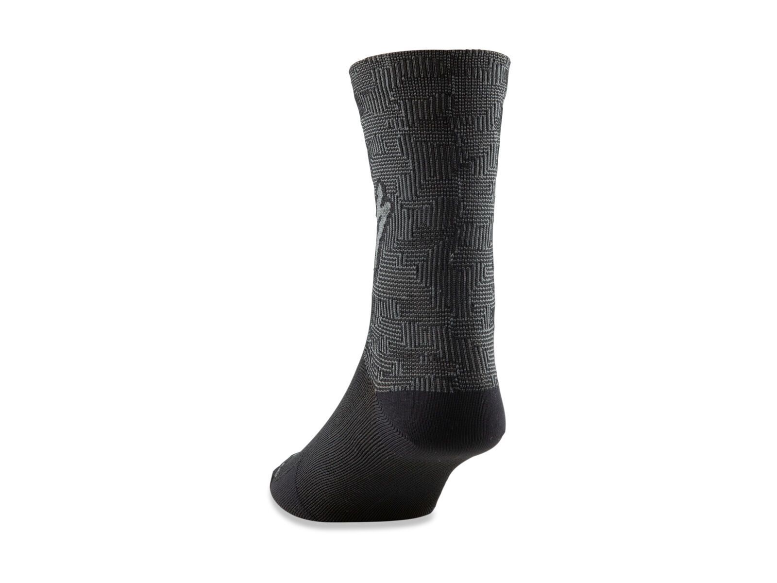 Specialized Soft Air Road Tall Sock, black/charcoal terrain - Bild 3