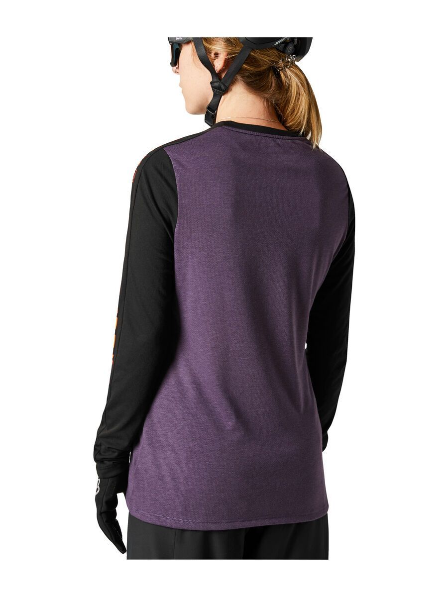 Fox Womens Ranger Drirelease LS Jersey, black/purple - Bild 2