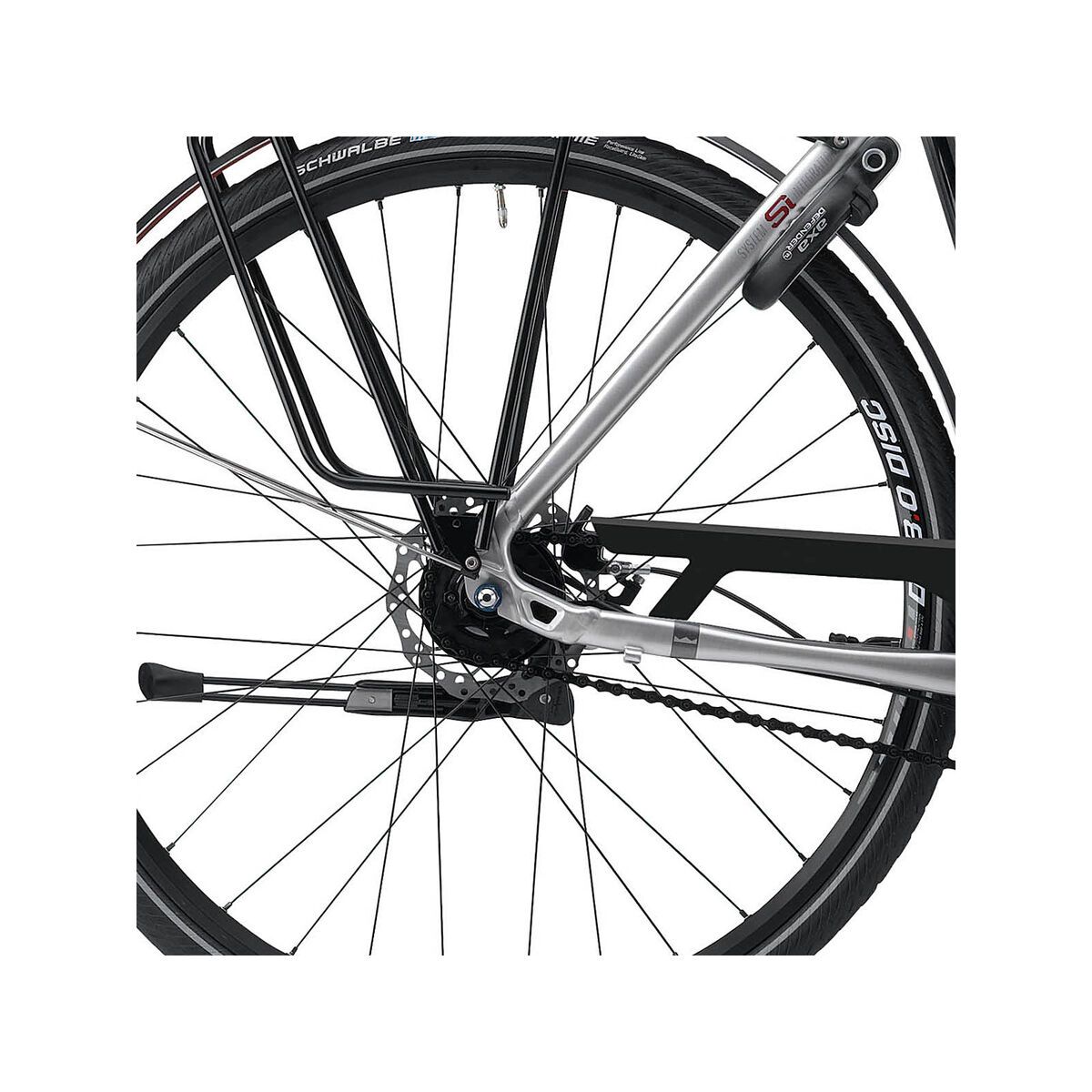 Cannondale Tesoro Mixte 0, brushed aluminum - Bild 3