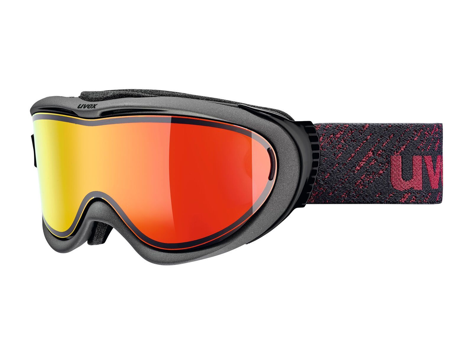 uvex comanche TOP, anthracite/Lens: mirror red - Bild 1