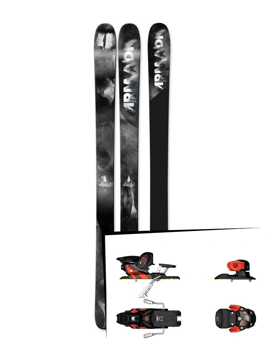 Armada Set: Invictus 108ti 2016 + Salomon Warden MNC 13 - Bild 1
