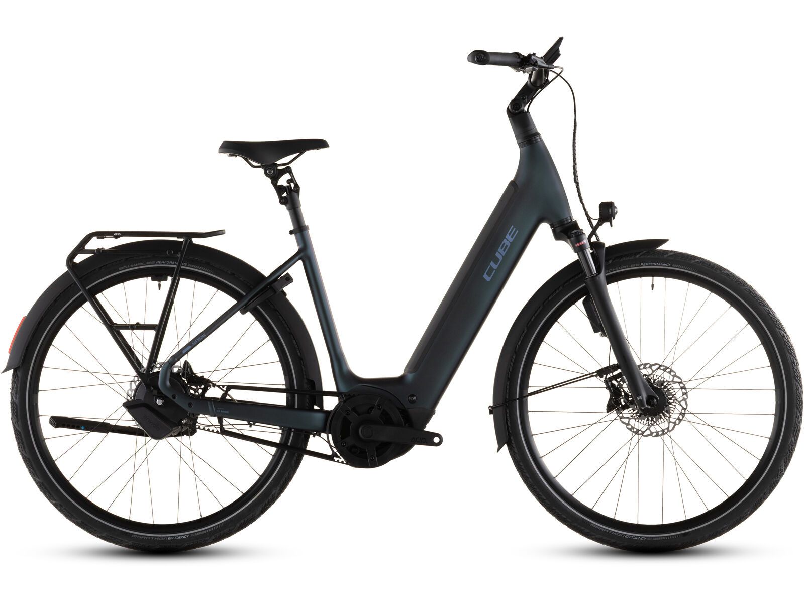Cube Supreme Hybrid Deluxe SLX 600 Easy Entry, metalblue´n´reflex - Bild 1