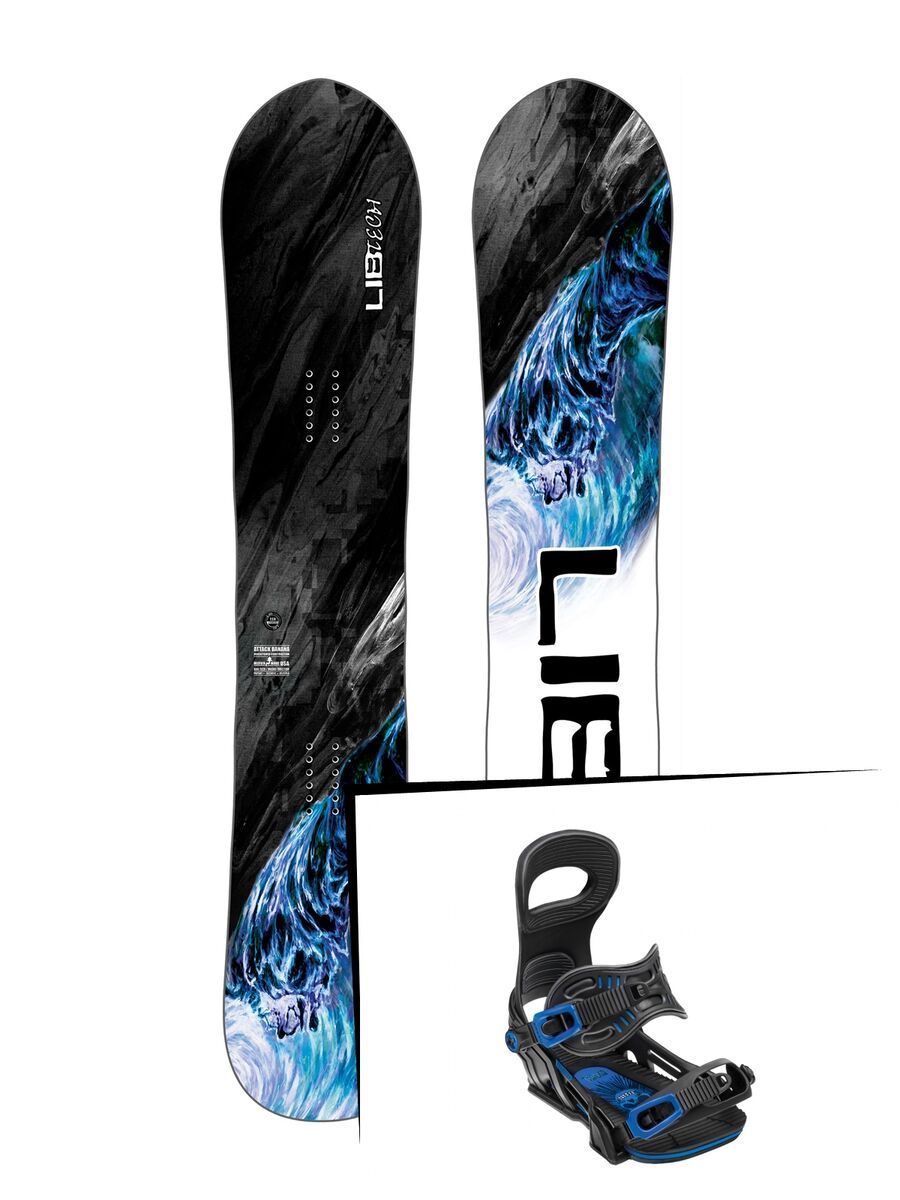 Set: Lib Tech Attack Banana 2019 + Bent Metal Transfer (2260304S) - Bild 1