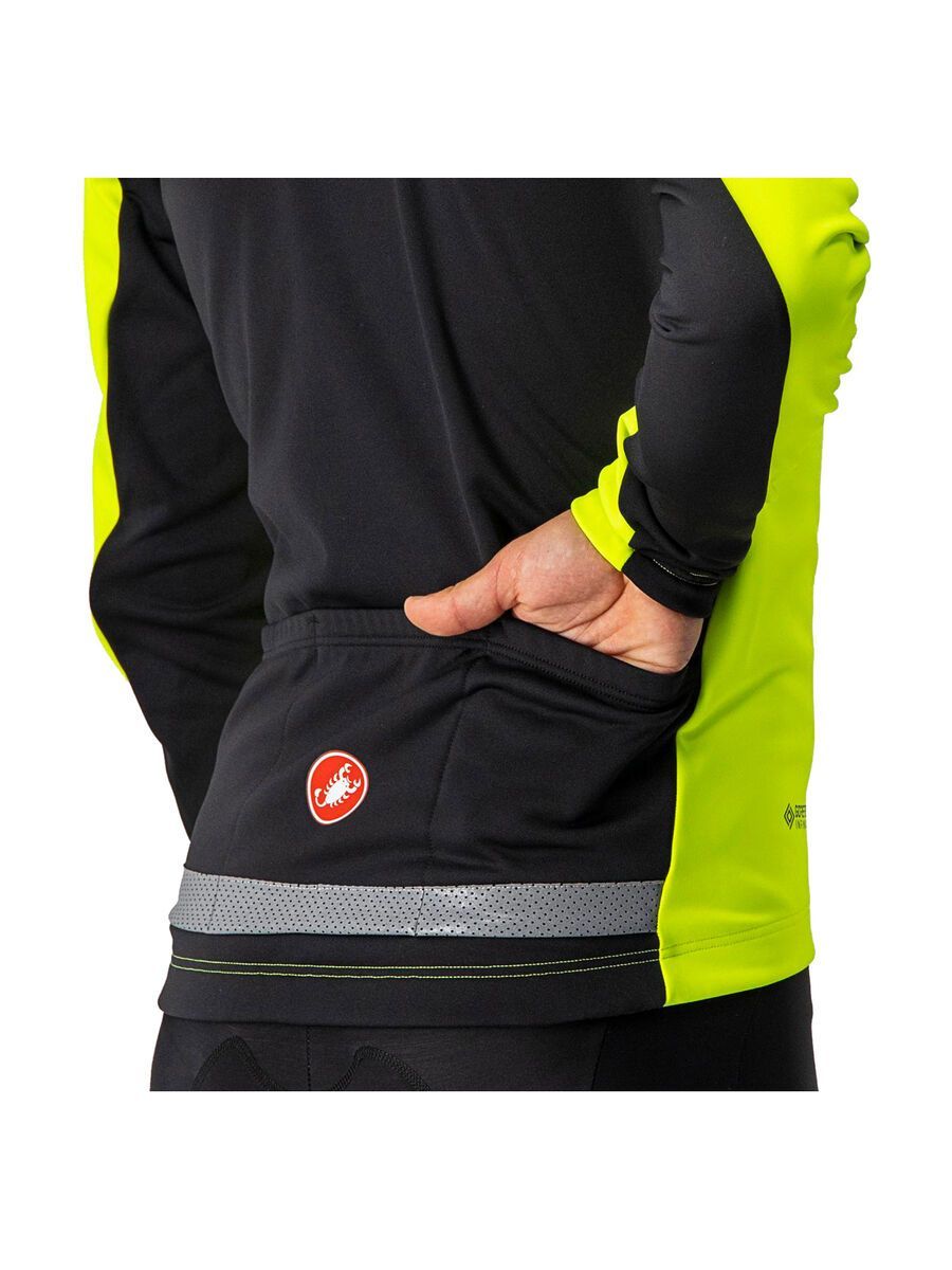 Castelli Transition 2 Jacket, yellow fluo/black reflex - Bild 6
