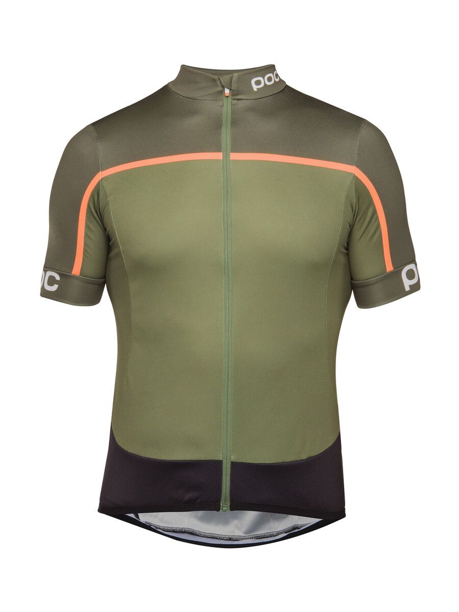 POC Essential Road Block Jersey, pentlandite multi green - Bild 1
