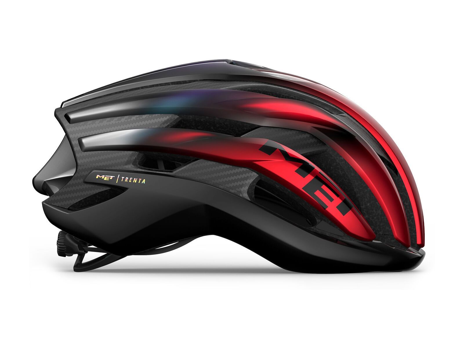 MET Trenta 3K Carbon MIPS, red iridescent/glossy - Bild 3