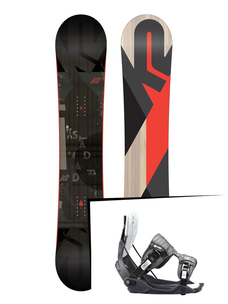 Set: K2 Standard 2018 + Flow Five slate/grey - Bild 1
