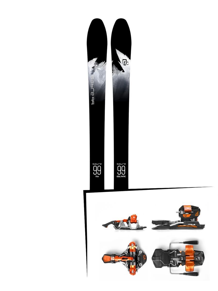 Set: Icelantic Sabre 99 2018 + G3 Ion 12 - Bild 1