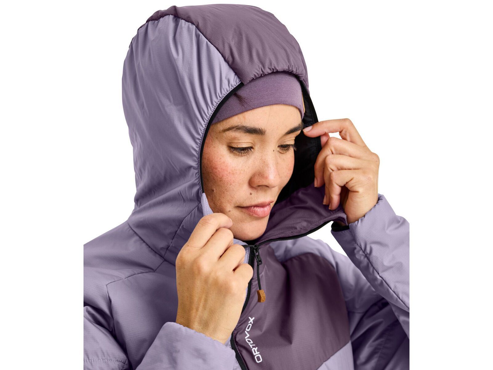 Ortovox Swisswool Piz Duan Jacket W, white chalk - Bild 3