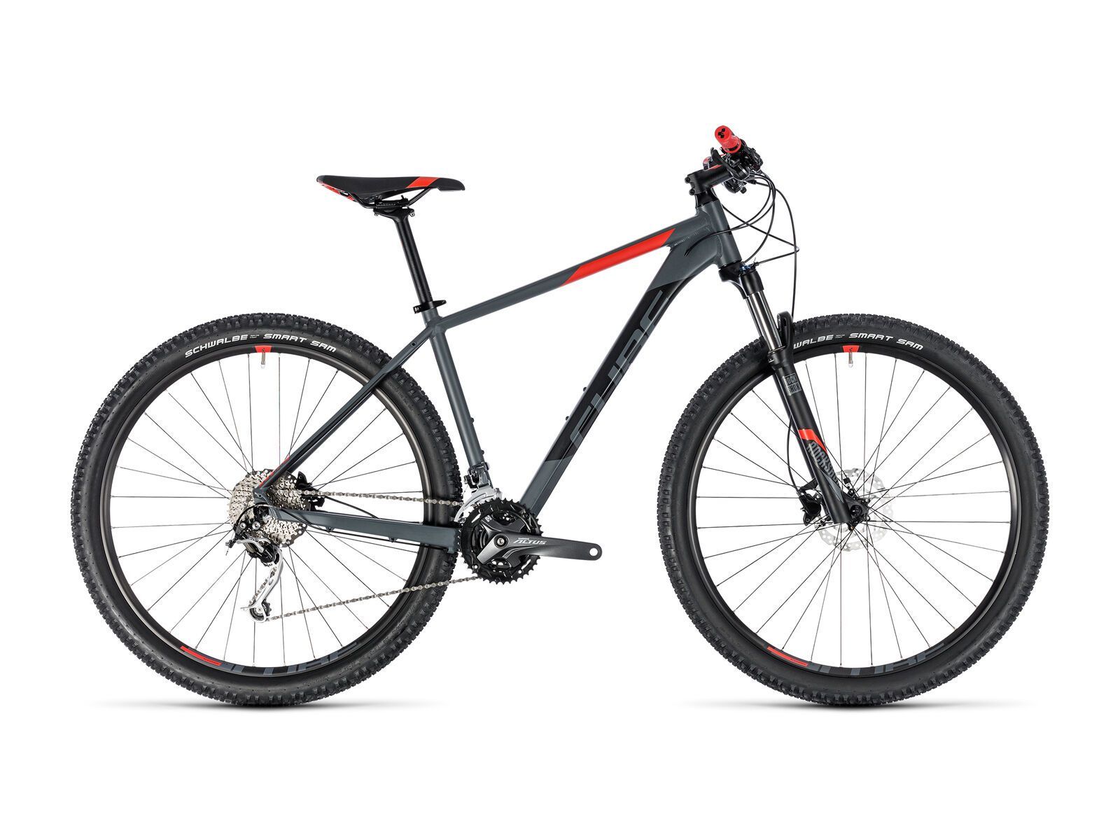 Cube Analog 27.5, grey´n´red - Bild 1