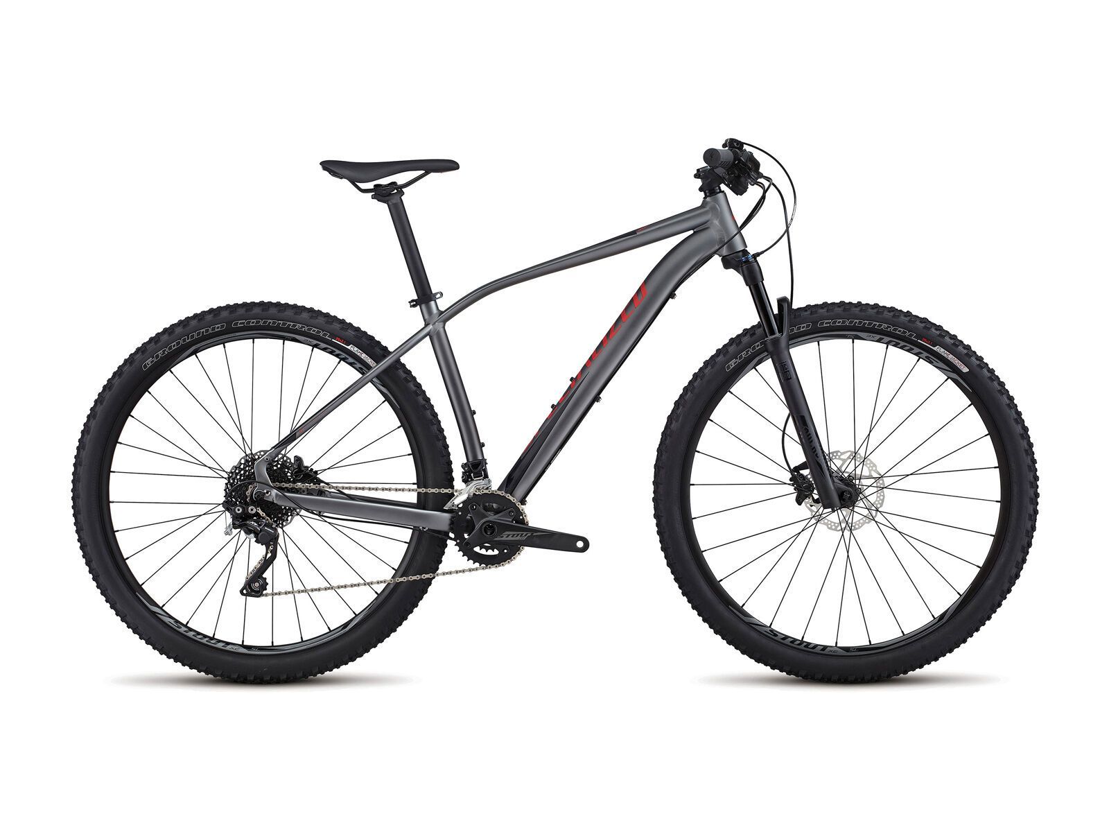 Specialized Rockhopper Pro 29, satin gloss dream silver/black/nordic red - Bild 1