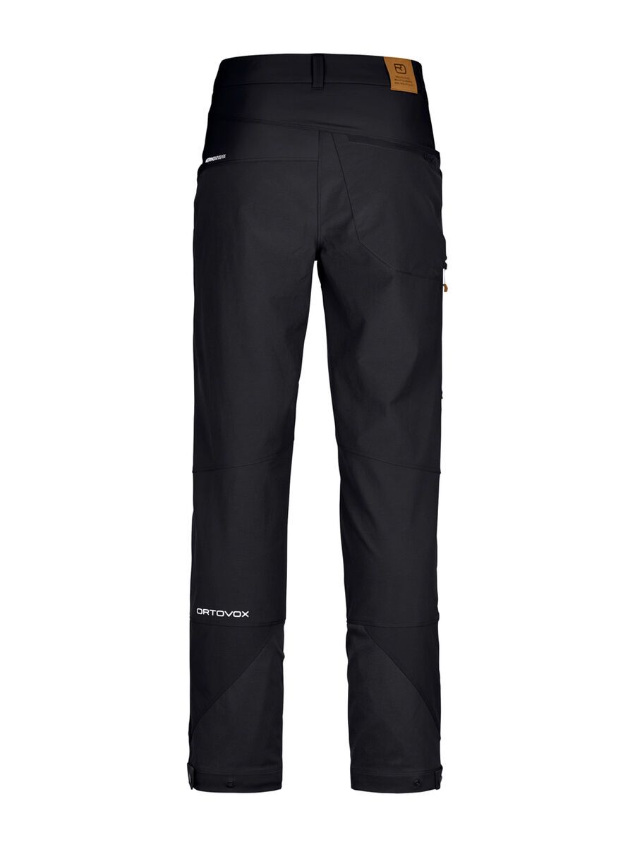 Ortovox Merino Airsolation Mondeval Pants M, black raven - Bild 2