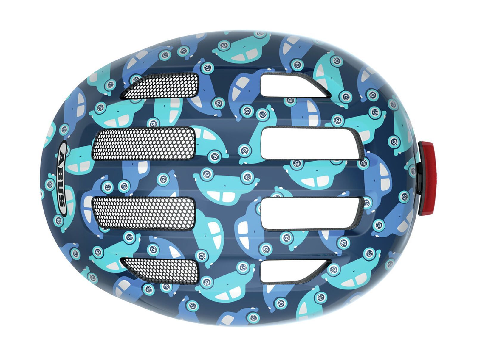 Abus Smiley 3.0 LED, blue car shiny - Bild 2