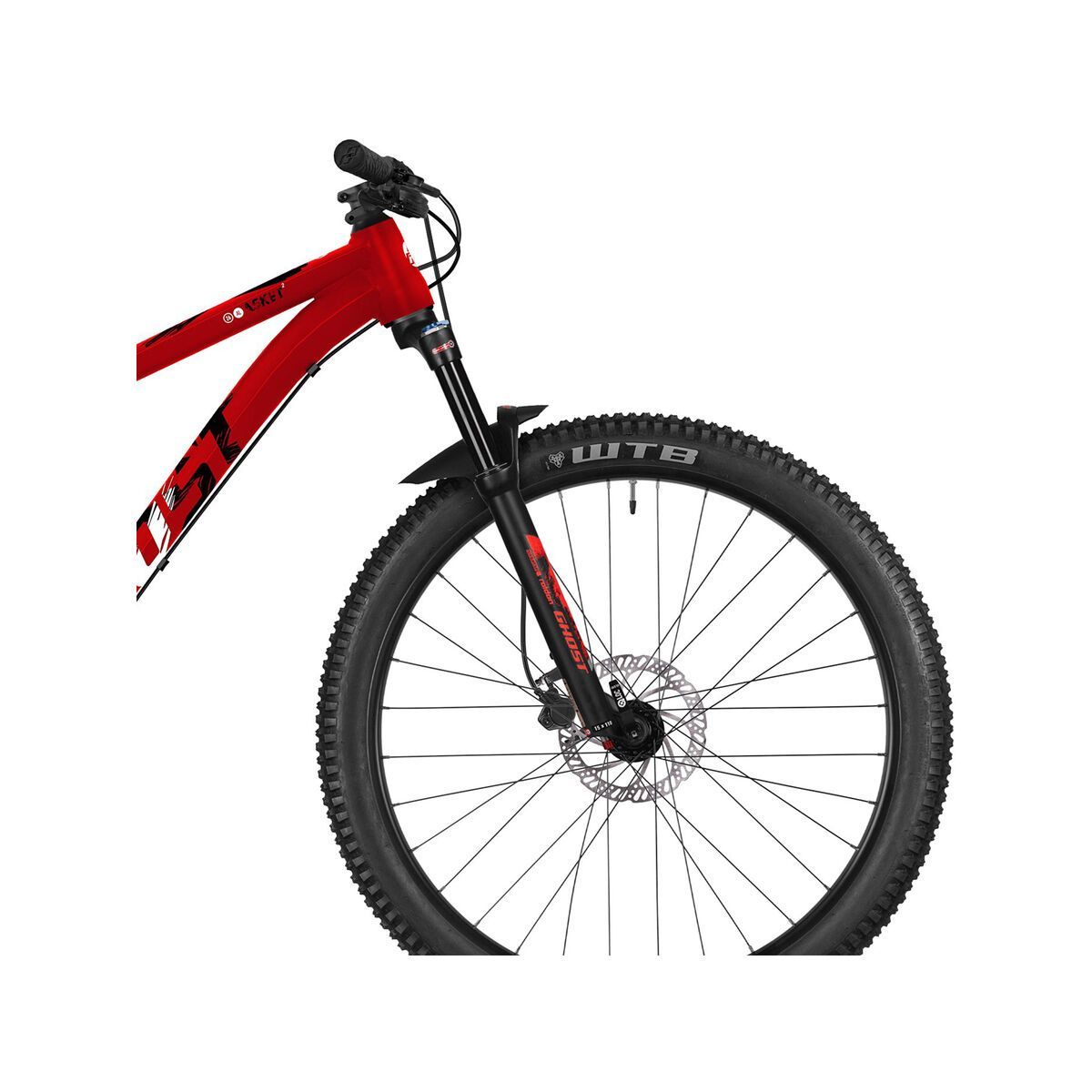 Ghost Asket Kid 4.6 AL, riot red/night black/star white - Bild 7