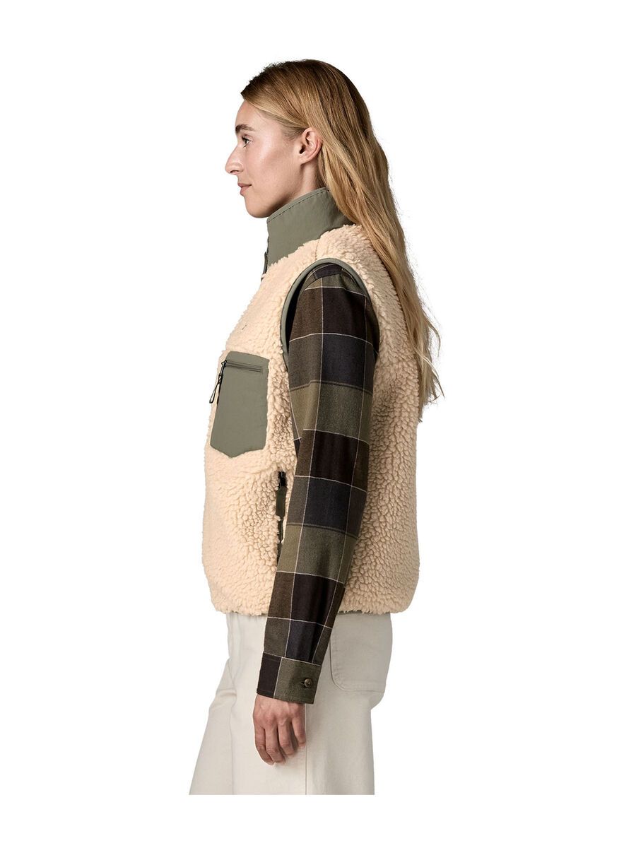 Patagonia Women's Classic Retro-X Vest, dark natural w/river rock green - Bild 4