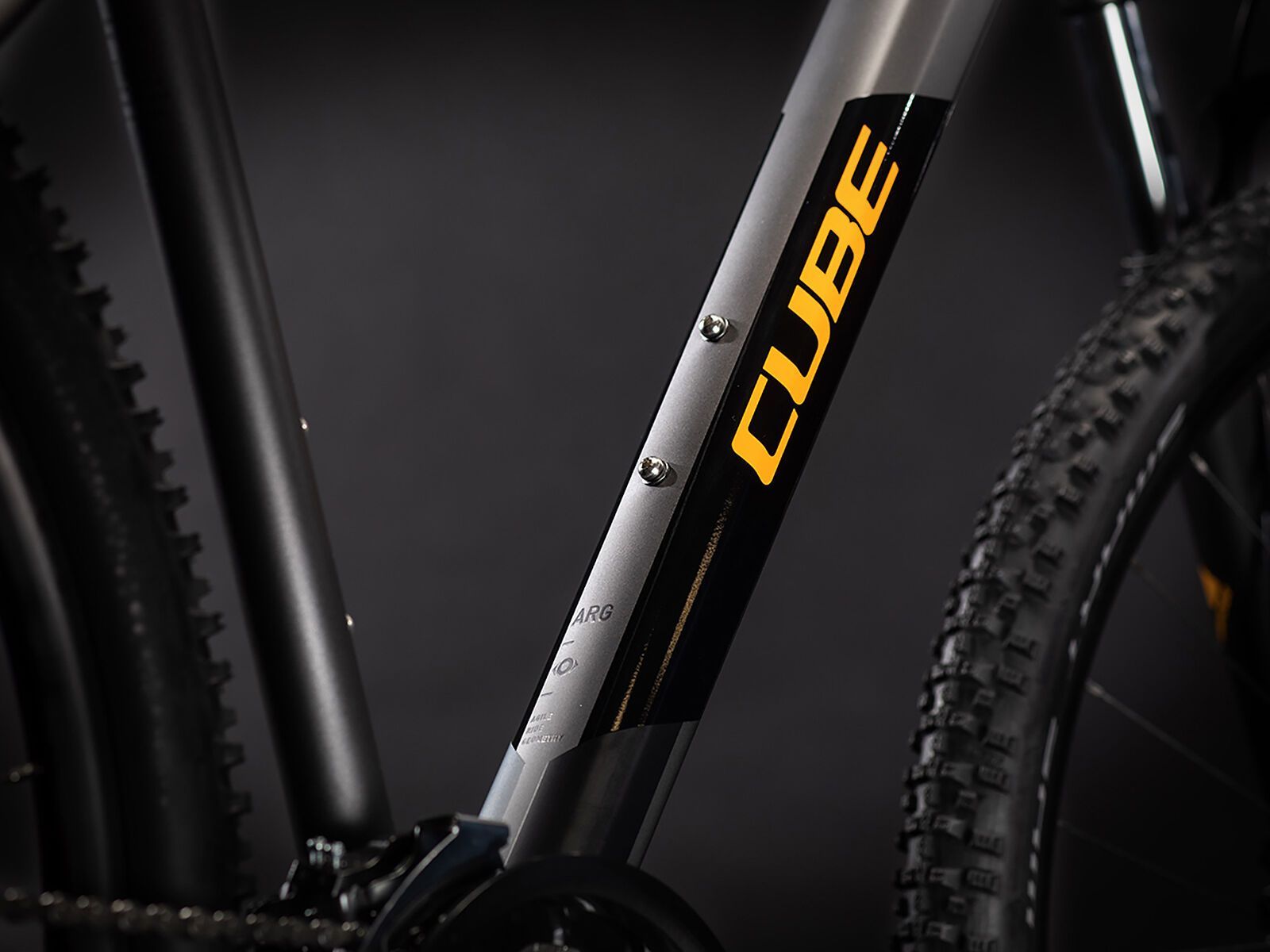 Cube Aim Race 27.5, darkgrey´n´orange - Bild 3