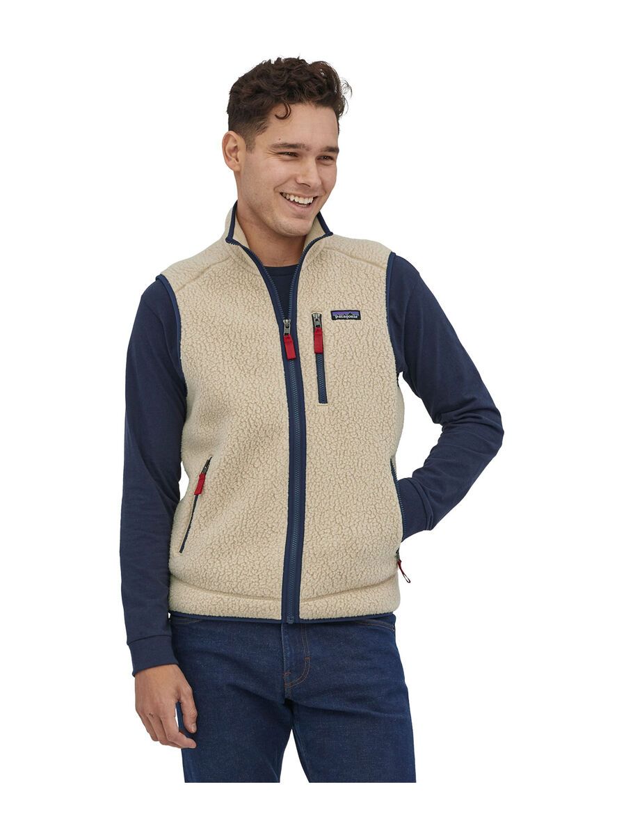Patagonia Men's Retro Pile Vest, el cap khaki - Bild 2