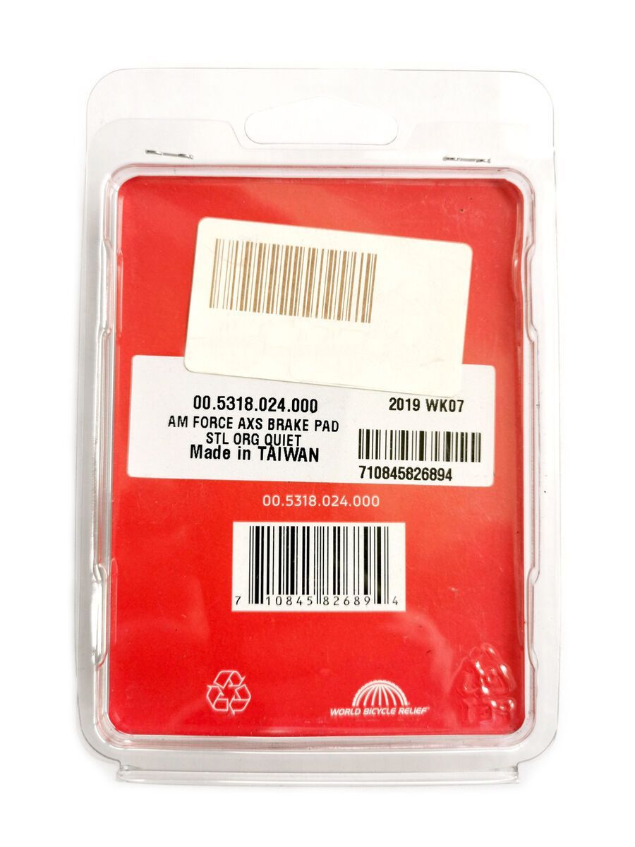 SRAM Hydraulic Disc Brake Pads Force eTap AXS - organisch/Stahl - Bild 2