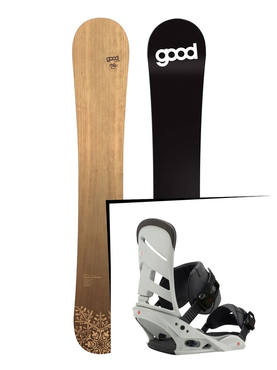 Set: goodboards Legends 2017 + Burton Mission (1712876S) - Bild 1
