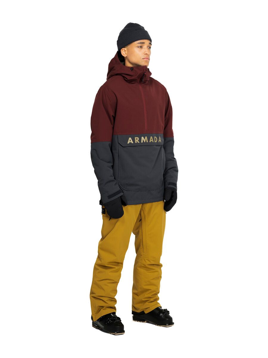 Armada Bristal Insulated Anorak, burgundy - Bild 6