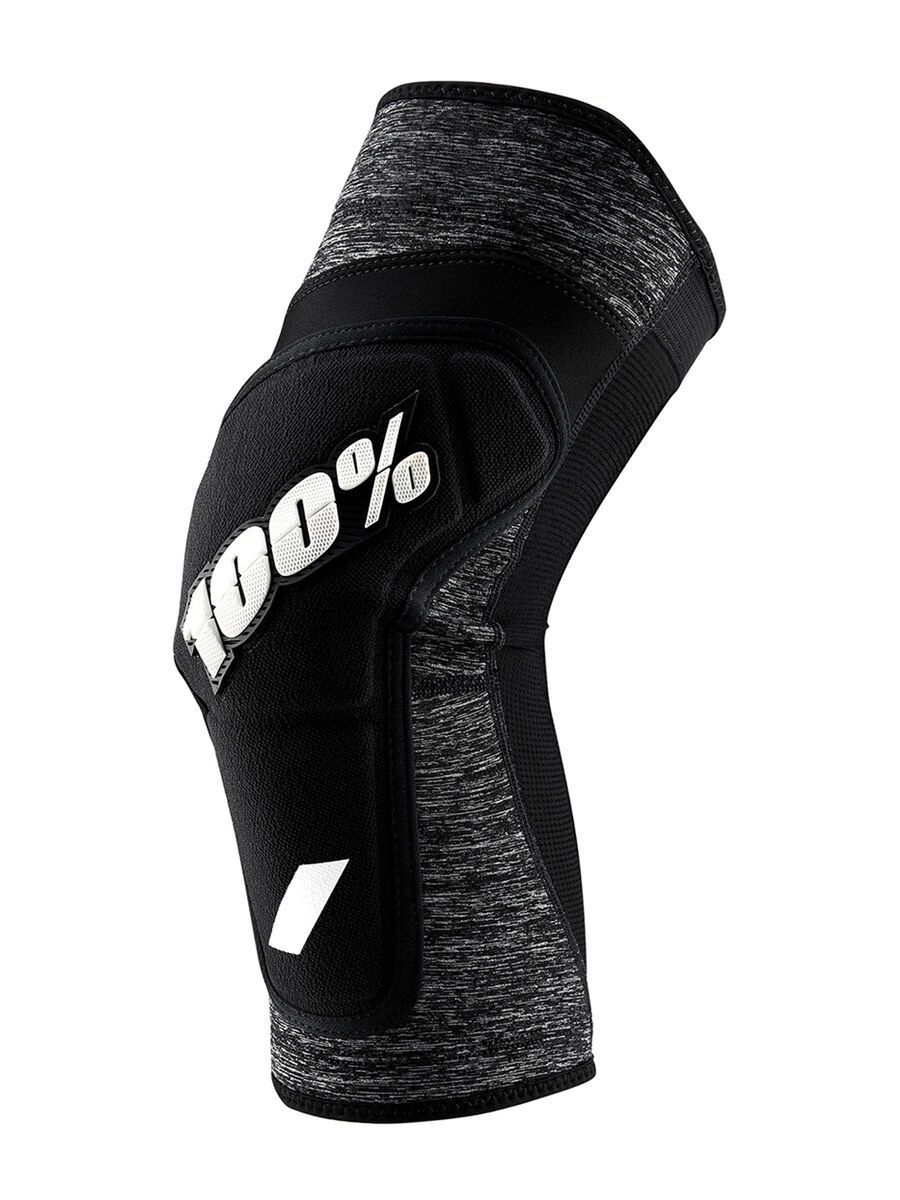 100% Ridecamp Knee Pad, grey heather / black - Bild 1