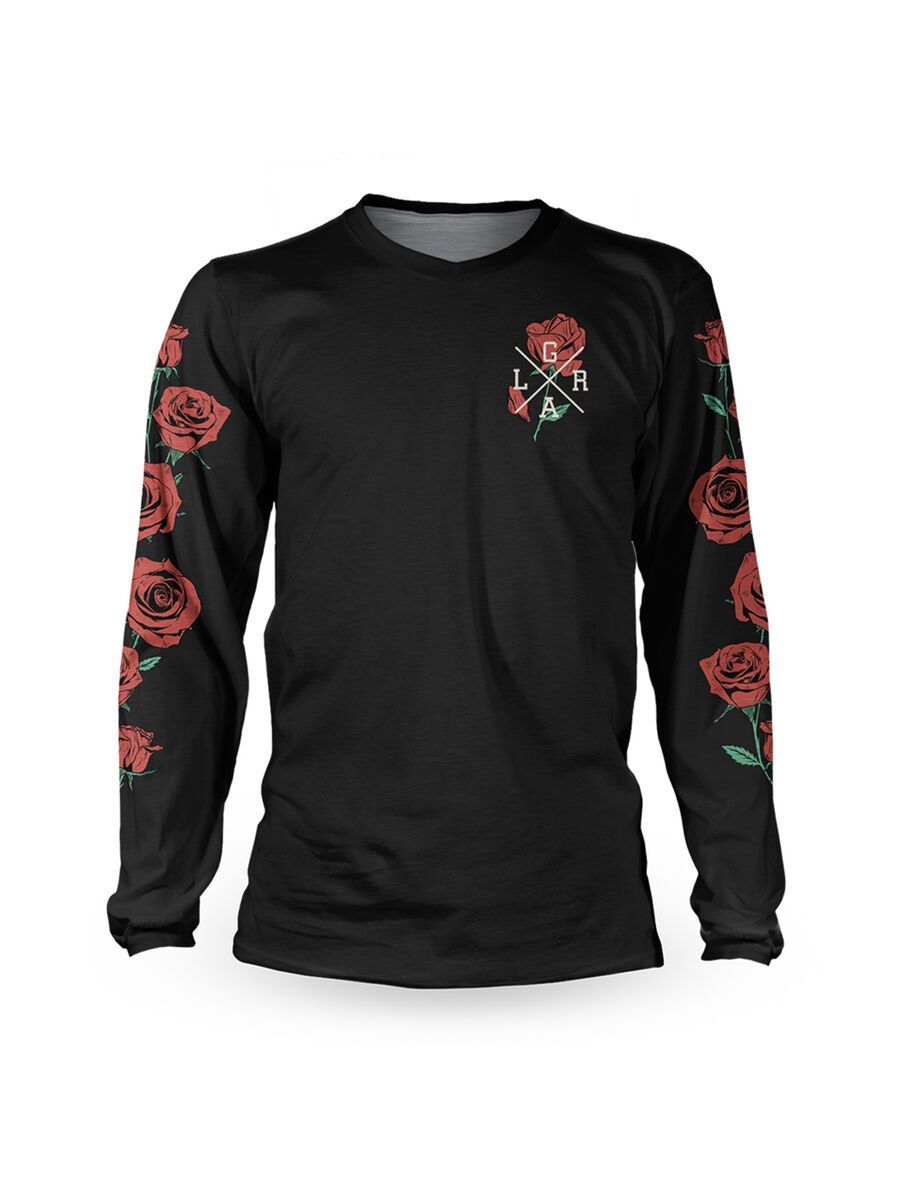 Loose Riders Cult of Shred Jersey LS G-Shred Black, red/black - Bild 1