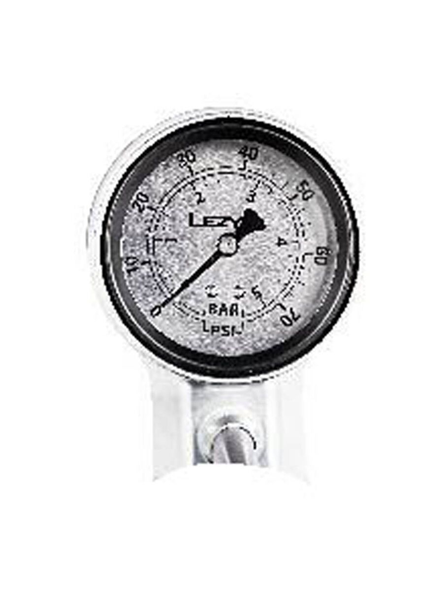 Lezyne 70psi Replacement Pressure Gauge for Floor Pumps, silver - Bild 1