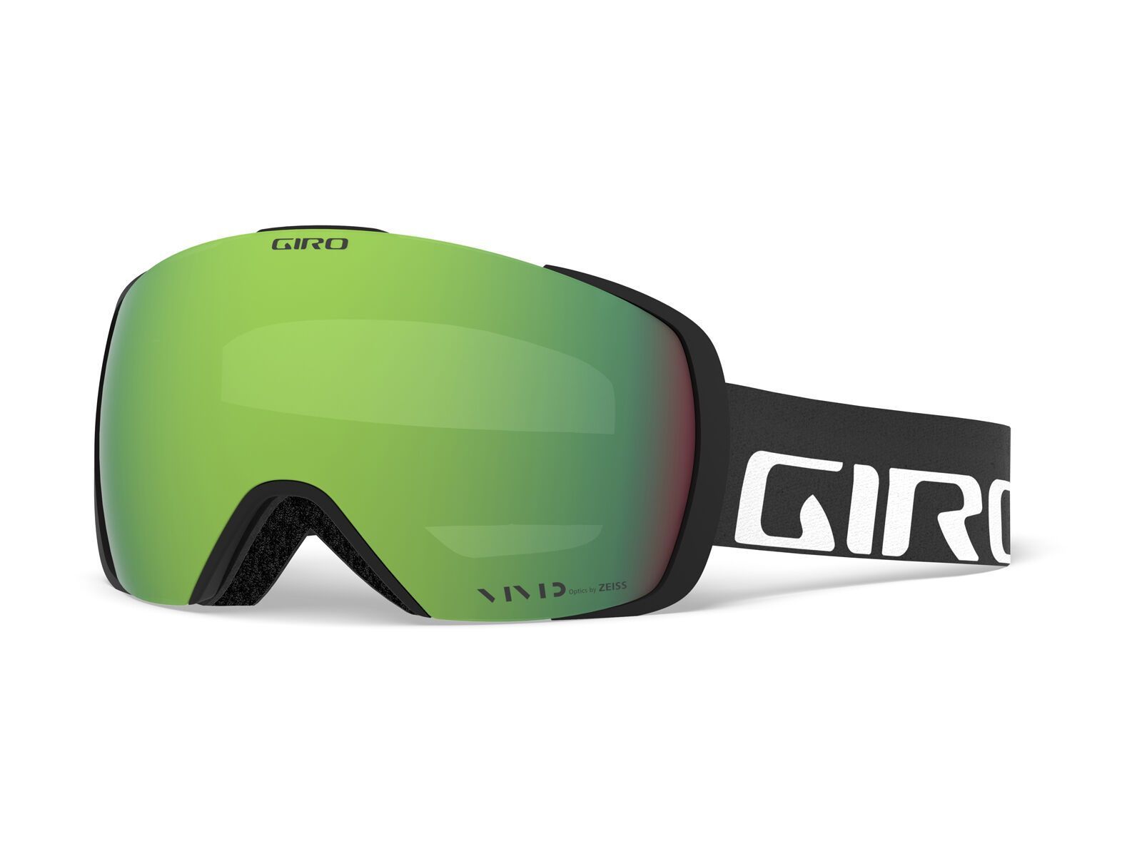 Giro Contact inkl. Wechselscheibe, black wordmark /Lens: vivid emerald/vivid infrared - Bild 1