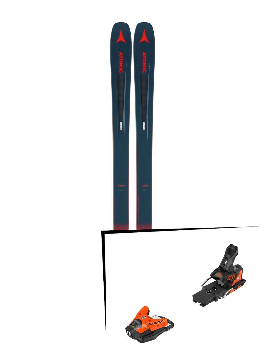 Set: Atomic Vantage 97 C 2019 + Salomon STH2 WTR 13 orange/black - Bild 1