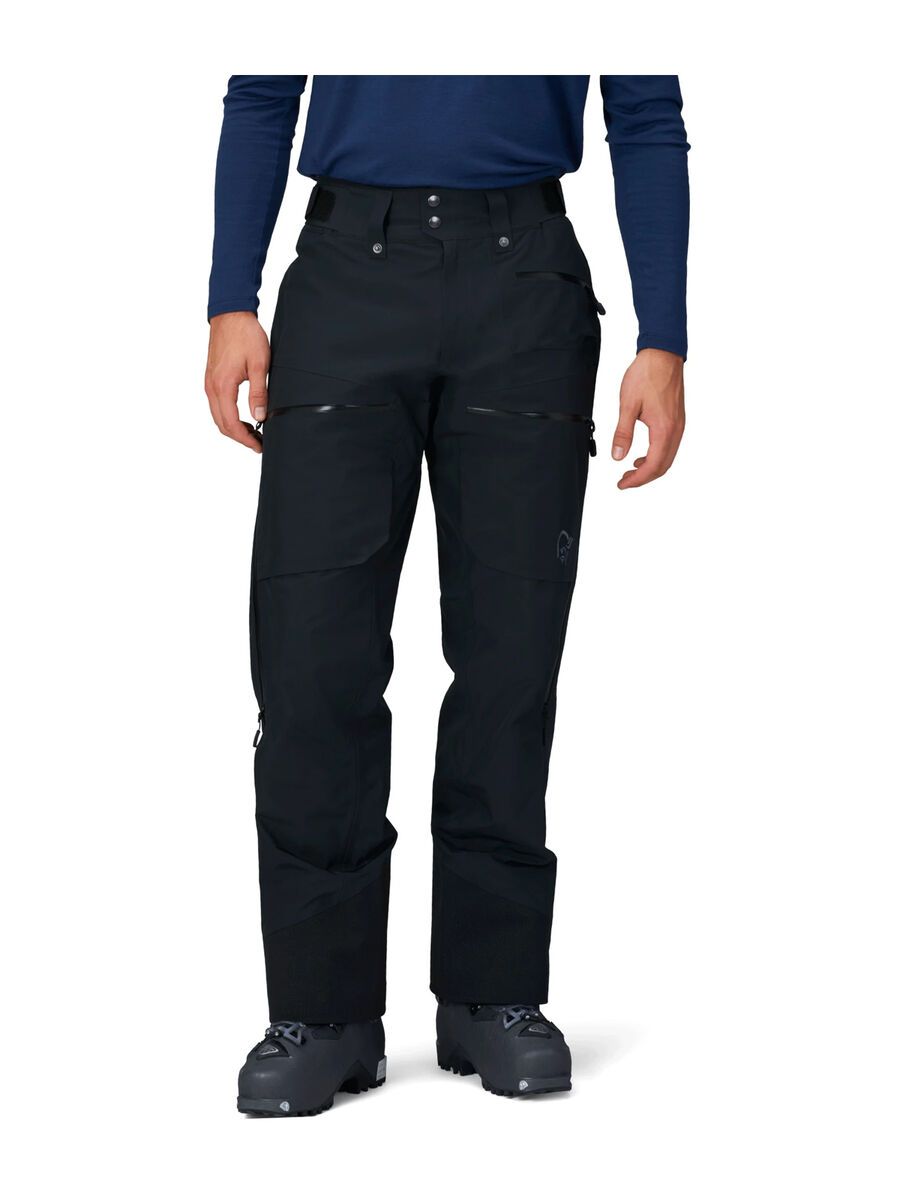 Norrona lofoten Gore-Tex insulated Pants M's, caviar black - Bild 1