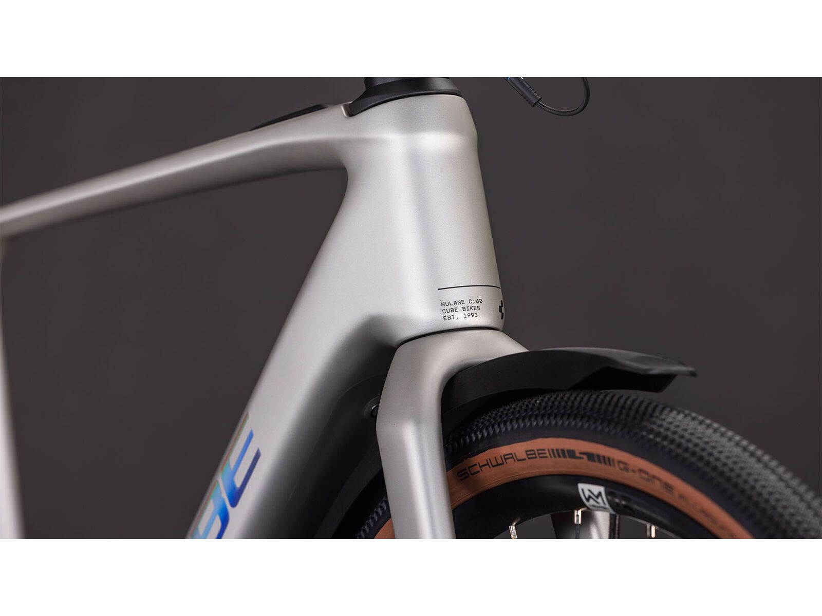 Cube Nulane Hybrid C:62 Race 400X FE, sleekgrey´n´prism - Bild 7