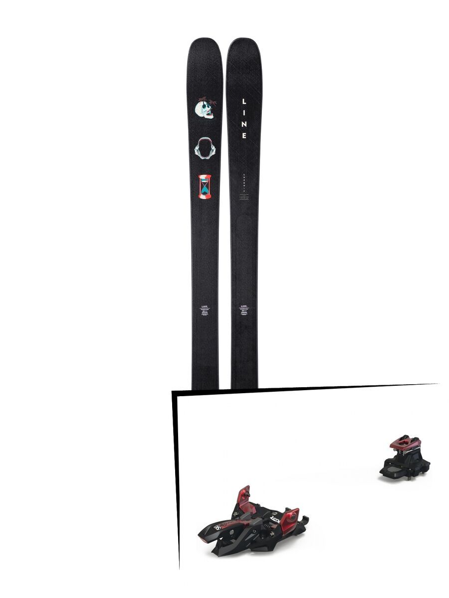 Set: Line Chronic 2019 + Marker Alpinist 12 (2319300) - Bild 1