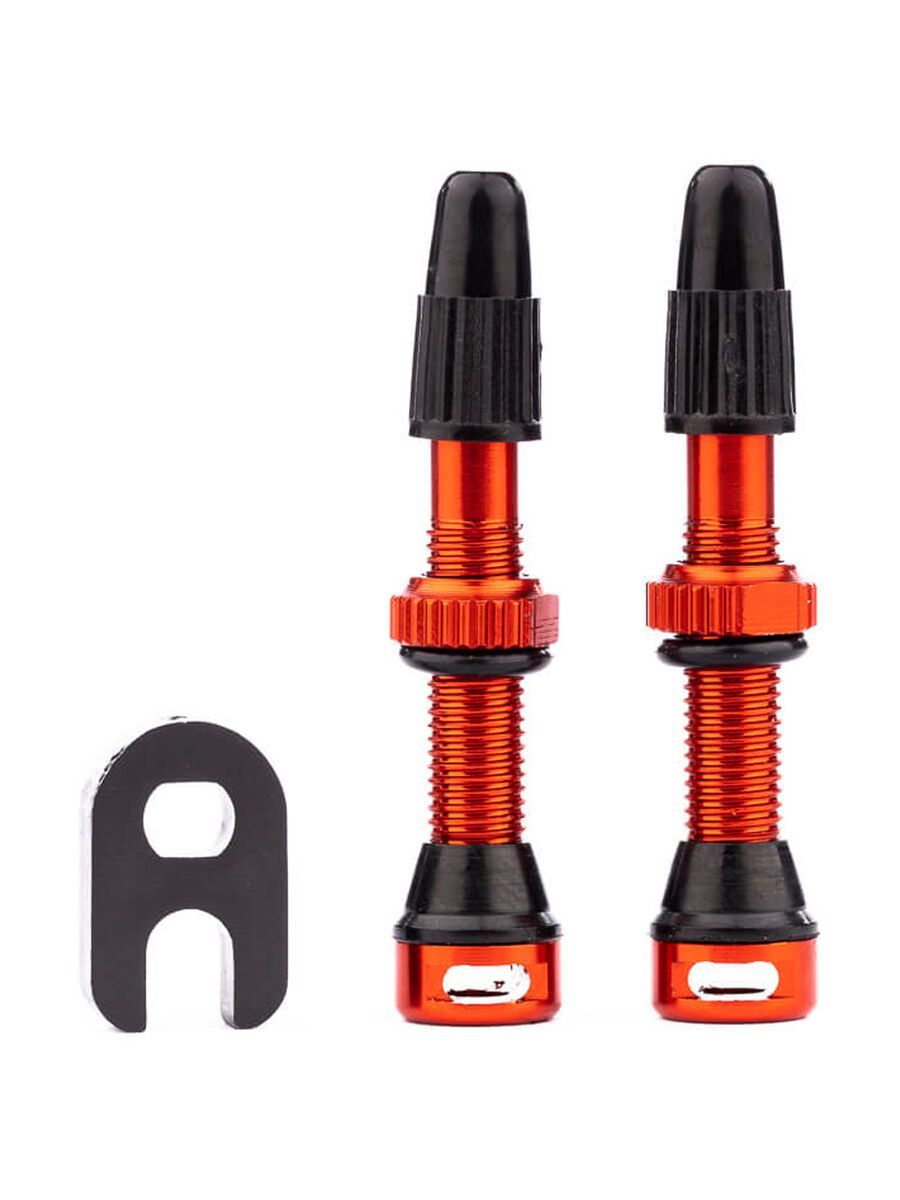 Tune Tubeless-Ventil Set - 35 mm, red - Bild 1